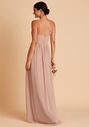 Birdy Grey August Convertible Dress in Chiffon Taupe Bridesmaid Dress - thumbnail - 2