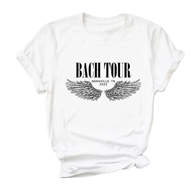 Custom angel wing beyonce bachelorette party shirt
