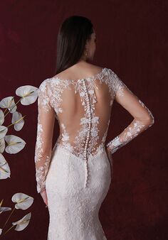 Justin Alexander Hawthorne Fit-and-Flare Wedding Dress