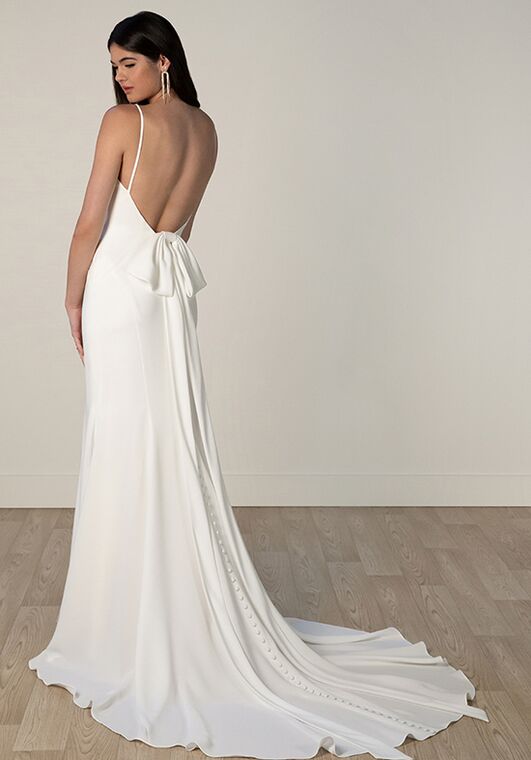 Stella York 7977 Column Wedding Dress - 3