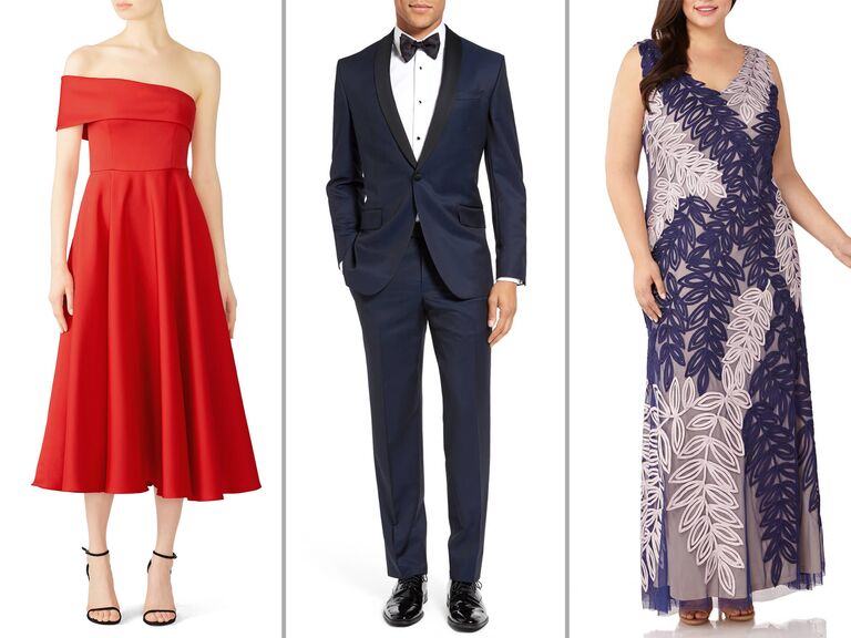 Formal Wedding Attire for Men and Women