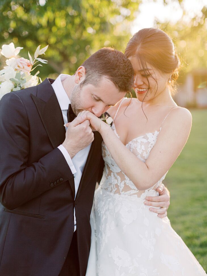 To honor their heritage, Lucy and Eric planned a Jewish-Chinese fusion wedding at the Market at Grelen in Somerset, Virginia. "Our wedding incorporate