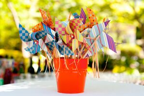 Pinwheel Escort Cards