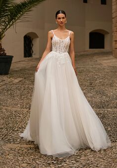 Moonlight Tango T128 A-Line Wedding Dress