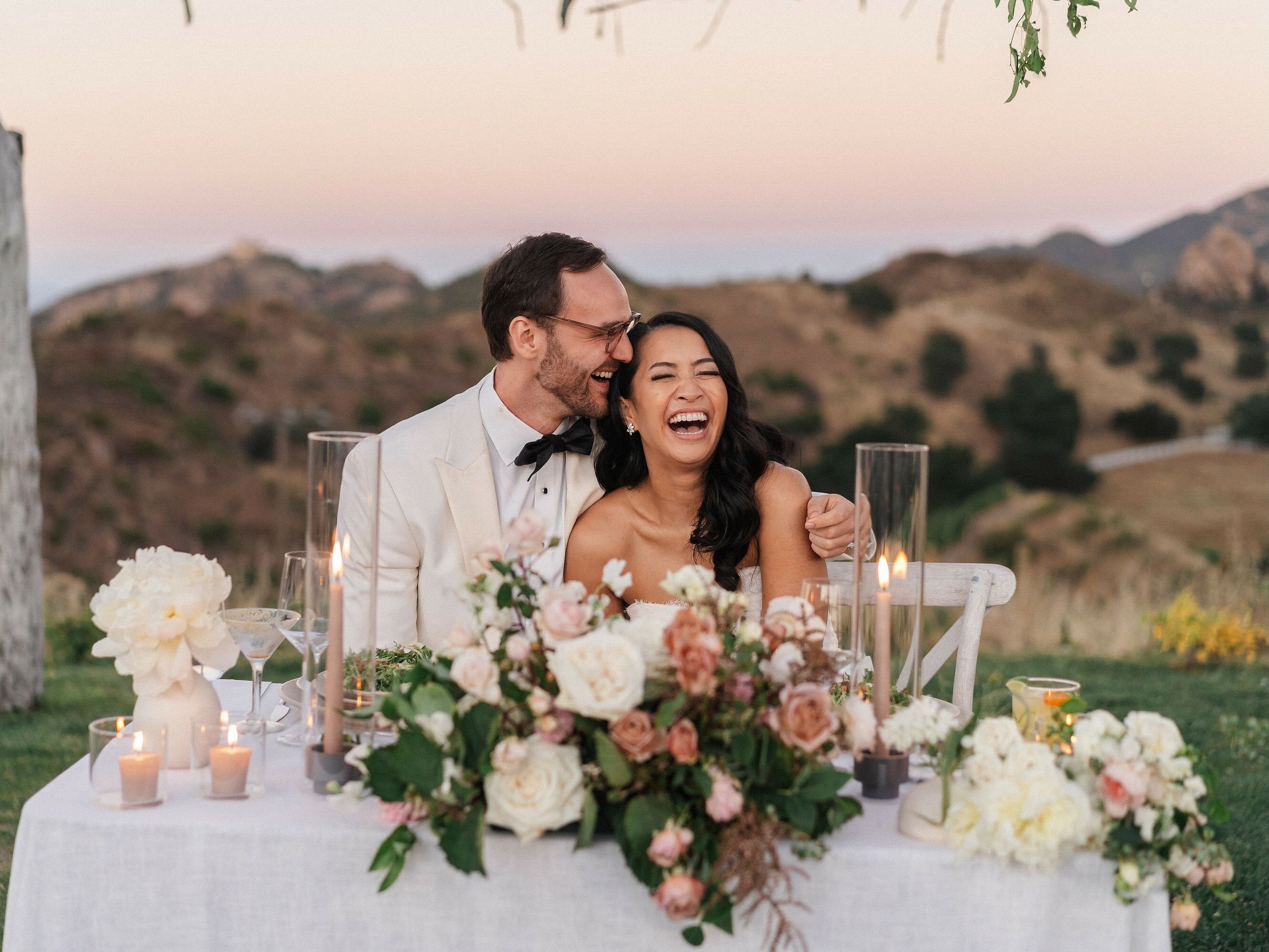 13 Beautiful Hanging Greenery Installation Ideas for Your Wedding   Greenery wedding decor, Bridal party tables, Wedding table designs