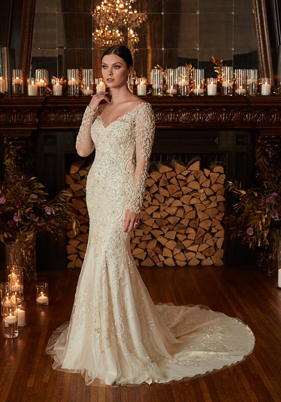 Amaré Couture C162 Luna Mermaid Wedding Dress - 1