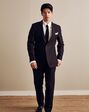 Tie Bar The Lakeshore Linen Chocolate Brown Jacket Brown Tuxedo - thumbnail - 1
