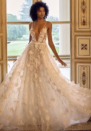 illusion neckline wedding dress