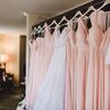 A Blush Military Wedding at Half Moone Cruise and Celebration Center in Norfolk, Virginia