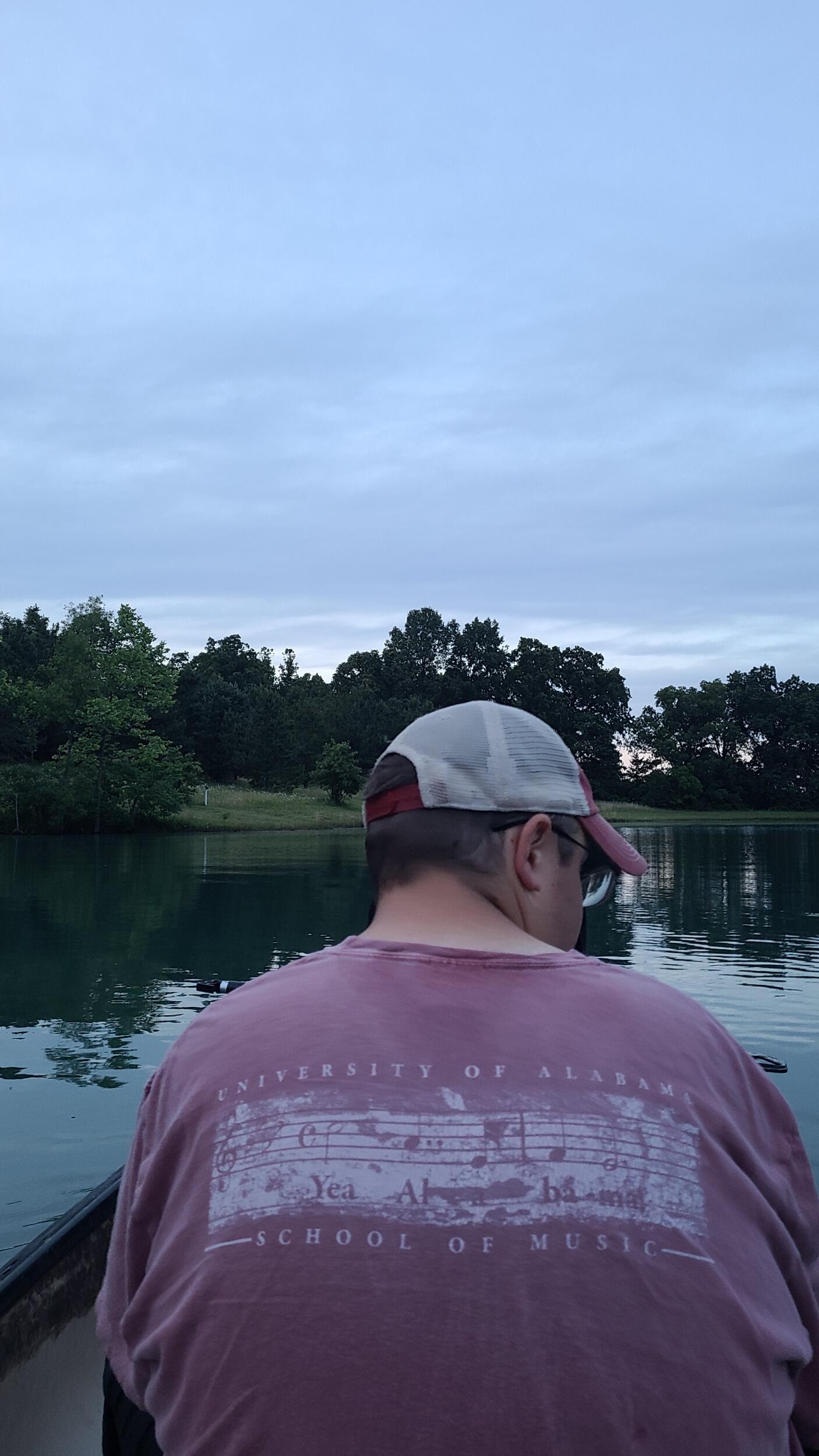 First family vacation together! We tried our hand at canoeing 