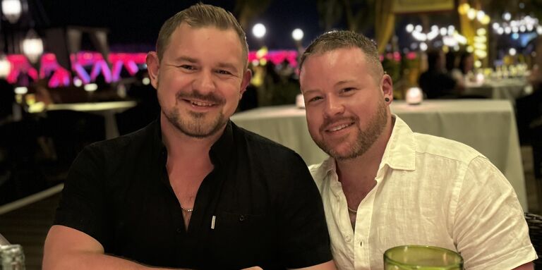 Mark & James Home Page Banner