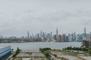 New York City Skyline and View From Wedding Venue