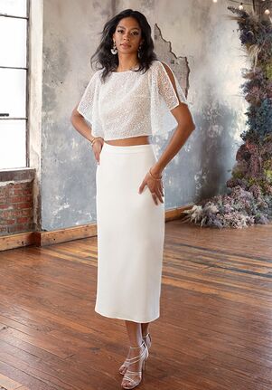 All Who Wander LOGAN Column Wedding Dress