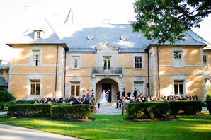 The Ceremony at Cairnwood Estate in Bryn Athyn, Pennsylvania
