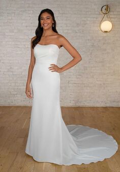 Stella York 7681 Column Wedding Dress