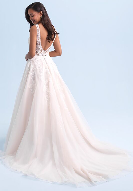 Disney Fairy Tale Weddings Pocahontas - D415 A-Line Wedding Dress - 2