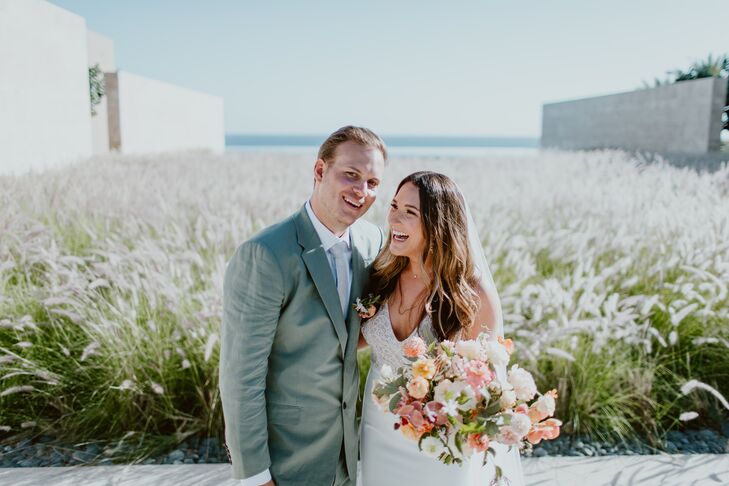 Cara	White and Nick O'Bryen had a modern, romantic destination wedding at Flora Farms in San Jose del Cabo, Mexico. "Because the setting of the farm i