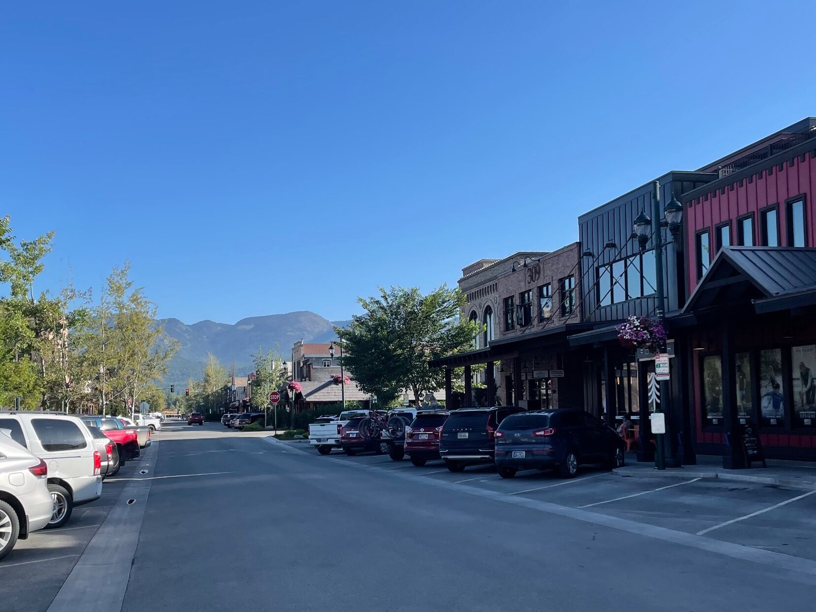 Picture of Downtown Whitefish, MT