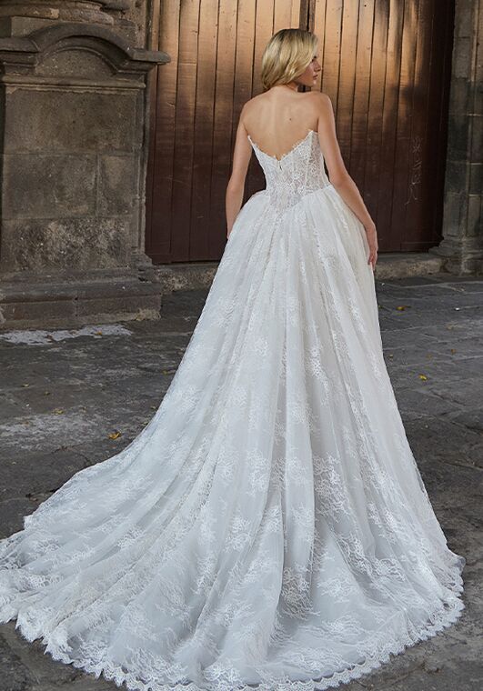 L'amour by Calla Blanche LA25247 Quielle Ball Gown Wedding Dress - 2
