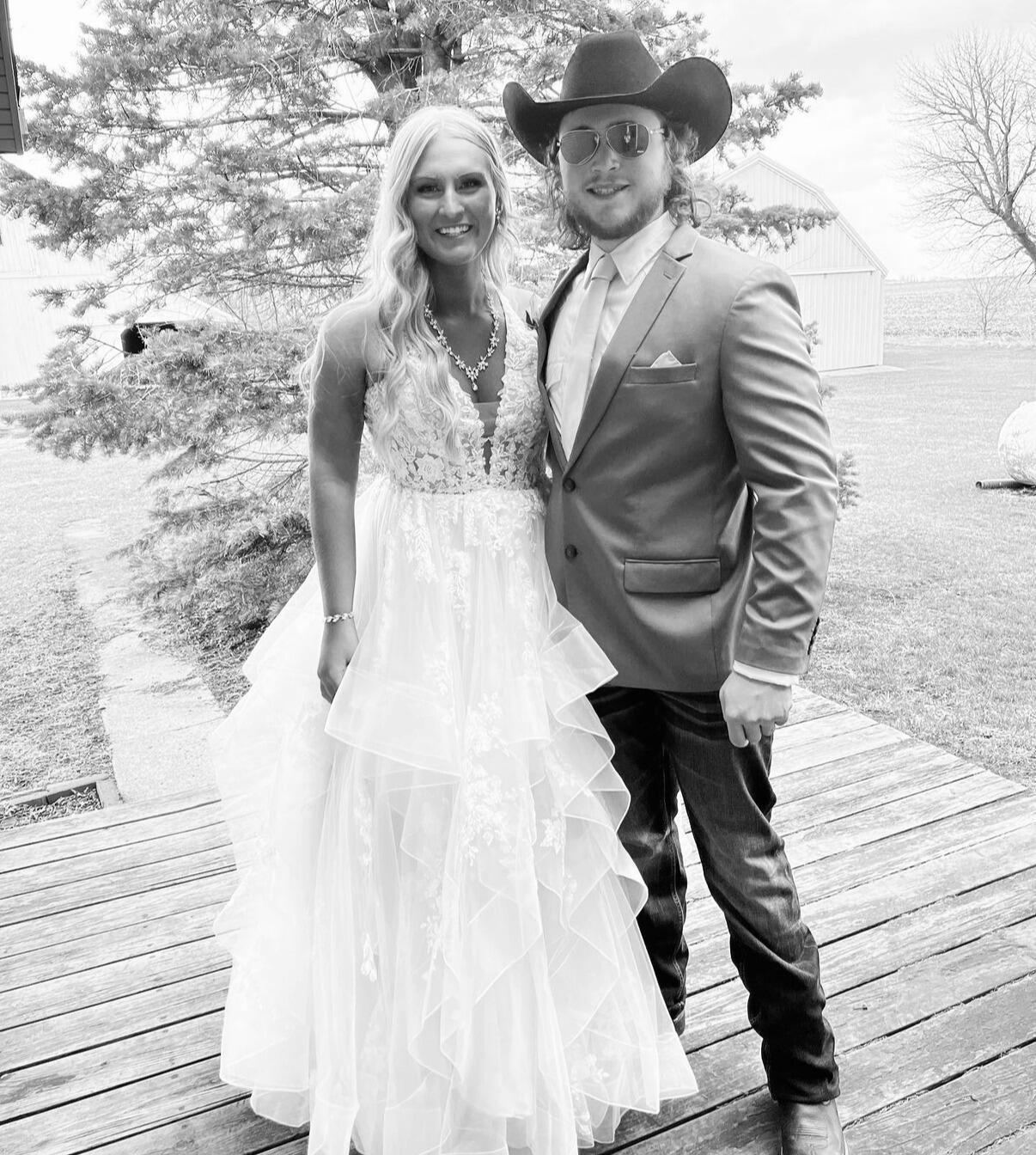 Third prom together- Kelsie's junior year
