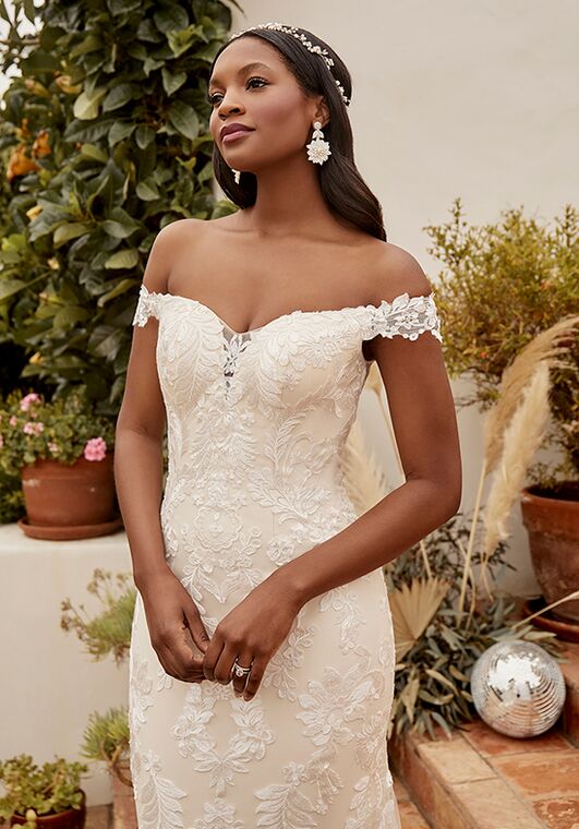 Beloved by Casablanca Bridal BL348 Rowan Mermaid Wedding Dress - 2