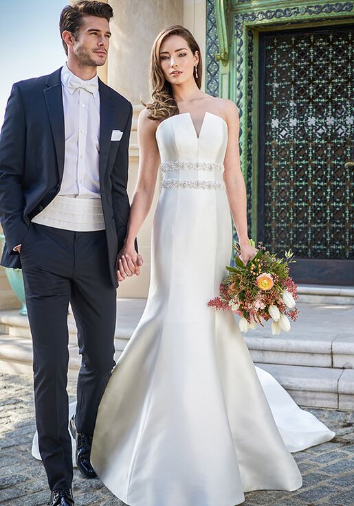 Jasmine Couture T222051 Mermaid Wedding Dress - 2