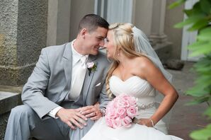 Bride and Groom at Lord Thompson Manor