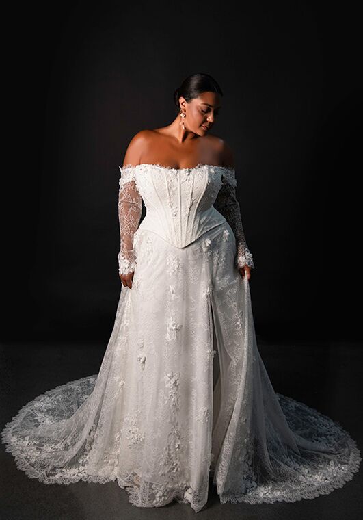 Martina Liana ML1953+ A-Line Wedding Dress - 2