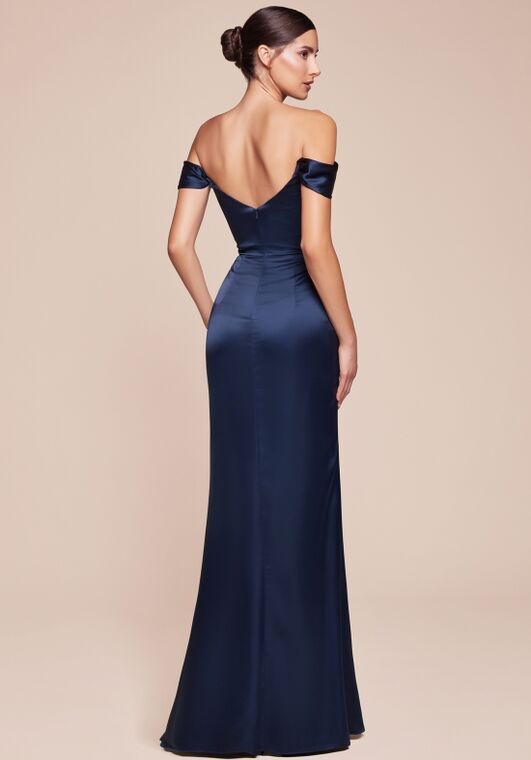 Ladivine 7492 Off the Shoulder Bridesmaid Dress - 3