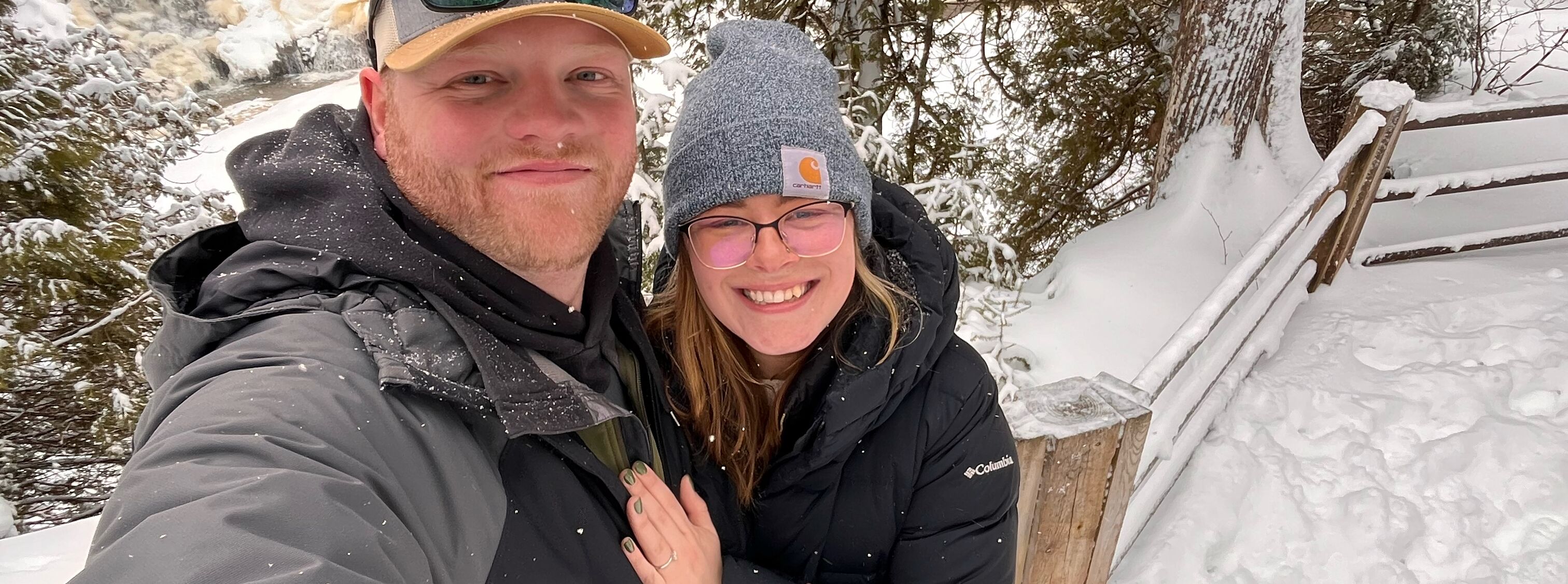 Picture of Bobby pops the question