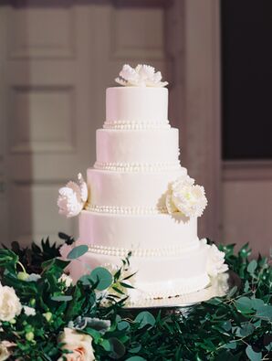 Classic White Wedding Cake
