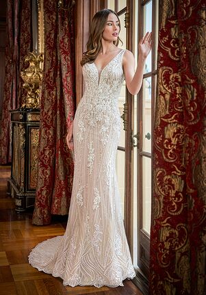 Jasmine Couture T222061U Sheath Wedding Dress