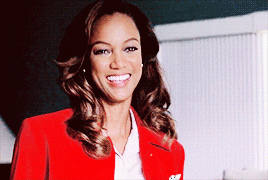 Tyra Banks just engaged gif