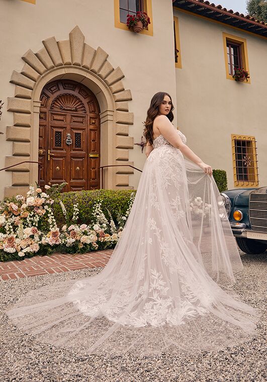 Casablanca Bridal 2548C Jacqueline Fit-and-Flare Wedding Dress - 3