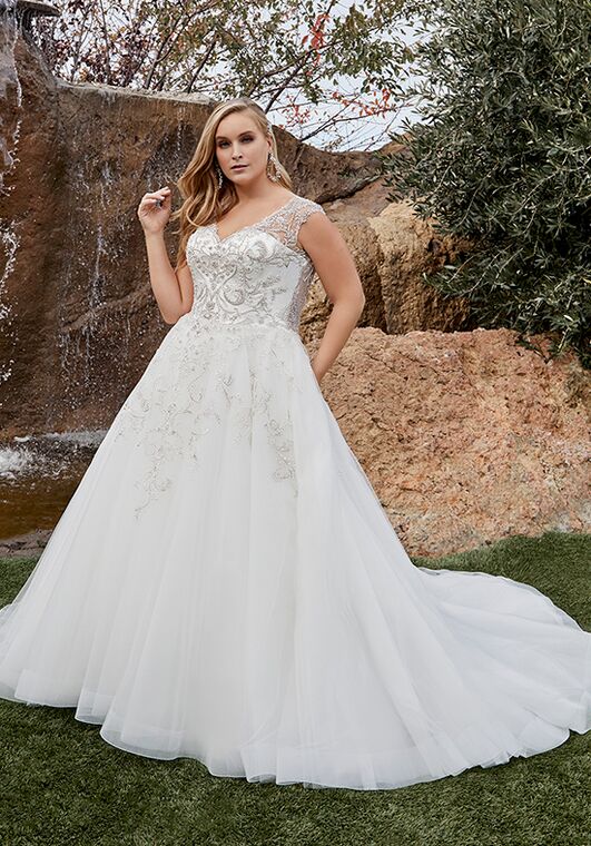 Casablanca Bridal 2434 Johanna A-Line Wedding Dress - 2