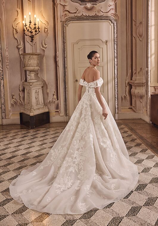 Justin Alexander Lisette Ball Gown Wedding Dress - 2