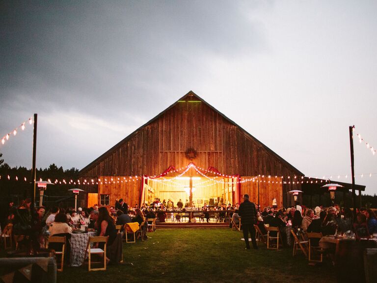 Rustic barn venue zodiac