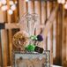 Fun, Rustic Paper Flower Centerpieces