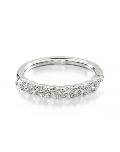 James Allen 15095 White Gold Wedding Ring