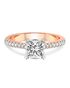 Friendly Diamonds Elegant Princess, Asscher, Cushion, Emerald, Heart, Marquise, Pear, Radiant, Round, Oval Cut Engagement Ring - thumbnail - 2