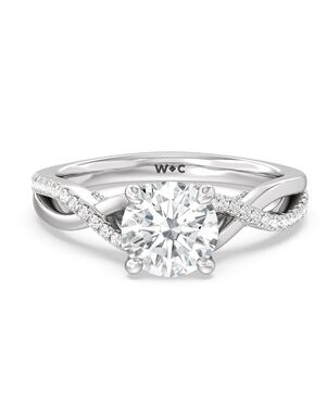 With Clarity Princess, Cushion, Emerald, Heart, Pear, Radiant, Round, Oval Cut Engagement Ring