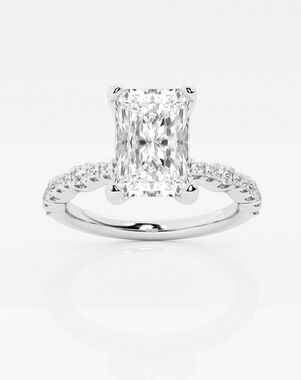Grown Brilliance Radiant Cut Engagement Ring