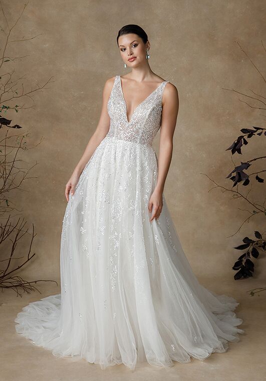 Justin Alexander Gala A-Line Wedding Dress - 2