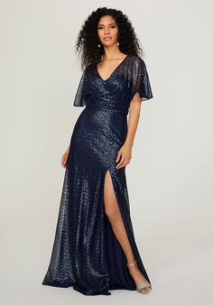 Morilee by Madeline Gardner Bridesmaids Style 21785 V-Neck Bridesmaid Dress