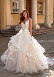Moonlight Couture H1484 Ball Gown Wedding Dress