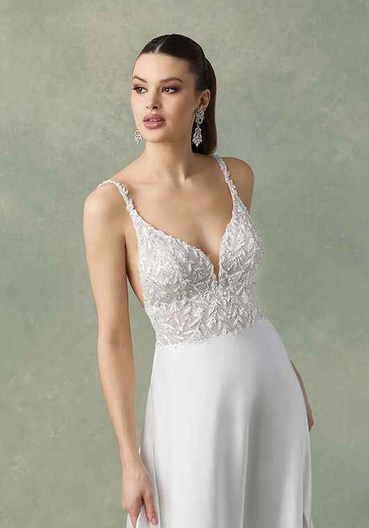 Justin Alexander Fidella A-Line Wedding Dress - 2