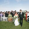 A Rustic Summer Wedding at Saltwater Farm Vineyards in Stonington, Connecticut