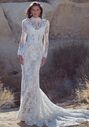 Calla Blanche 126122 Ismerie Sheath Wedding Dress - thumbnail - 2