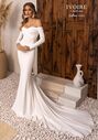 IVOIRE by KITTY CHEN GILLIAN, V2413 Fit-and-Flare Wedding Dress - thumbnail - 1