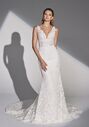 Justin Alexander Signature Evleen Fit-and-Flare Wedding Dress - thumbnail - 1